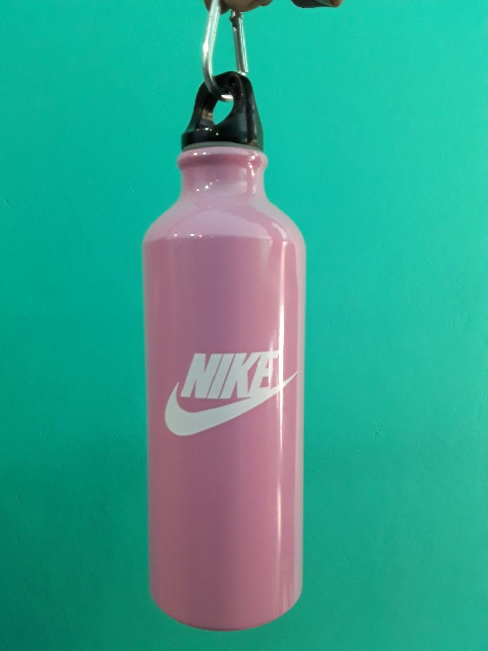 metal nike water bottle