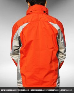 Water Proof Parka Jacket ORANGE - Shimshal Adventure Shop