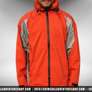 Water Proof Parka Jacket ORANGE - Shimshal Adventure Shop