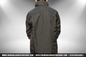 Waterproof Parka Jacket BLACK - Shimshal Adventure Shop