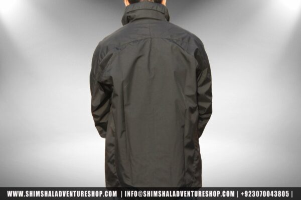Waterproof Parka Jacket BLACK - Shimshal Adventure Shop