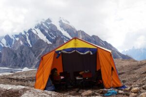 Shimshal Adventure Shop Mess Tent