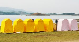 Shimshal Adventure Shop Toilet Tent